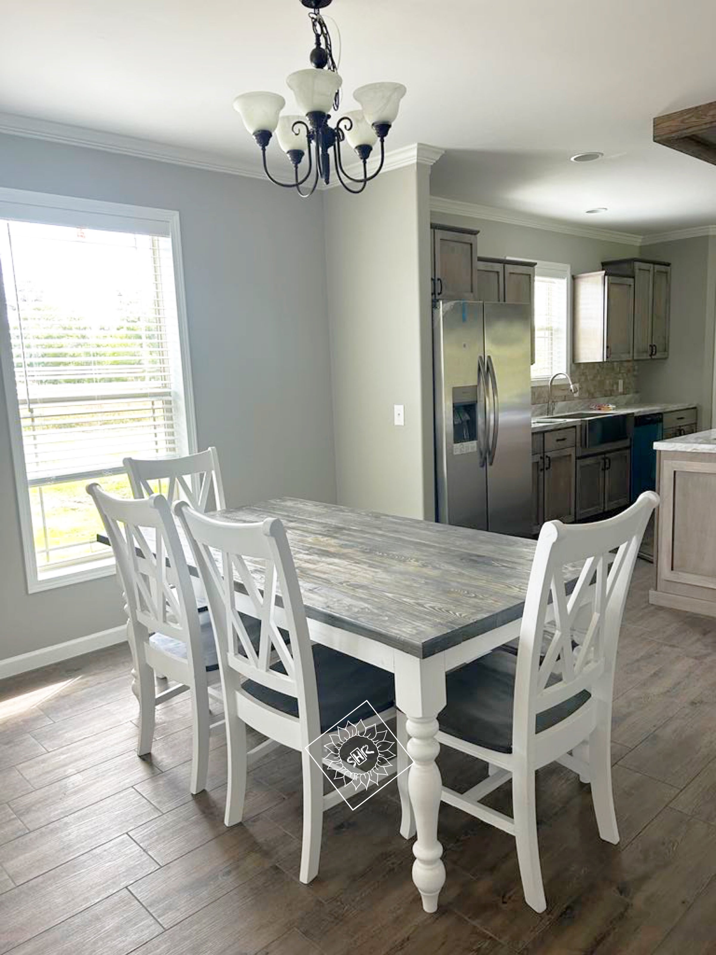 Square H Ranch French Country Farm Table | Square H Ranch LLC